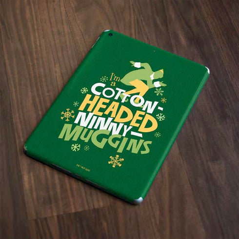 Elf Cotton Headed Ninny Muggins Apple iPad Skin