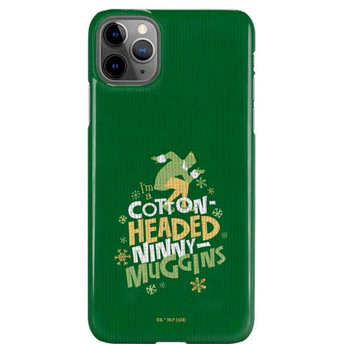 Elf Cotton Headed Ninny Muggins iPhone Cases