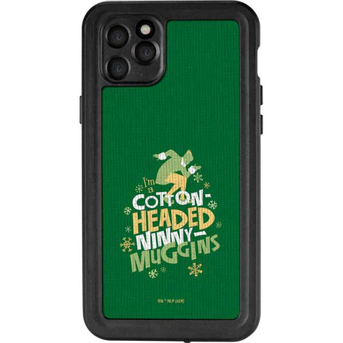 Elf Cotton Headed Ninny Muggins iPhone 11 Pro Max Waterproof Case