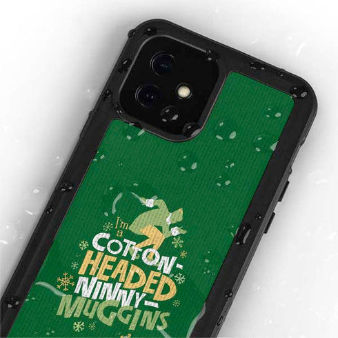 Elf Cotton Headed Ninny Muggins iPhone 12 Waterproof Case