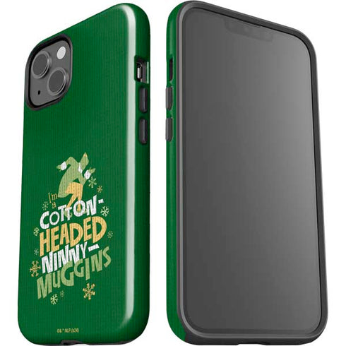 Elf Cotton Headed Ninny Muggins iPhone 15 Plus Impact Case