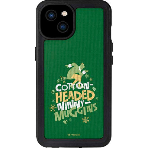 Elf Cotton Headed Ninny Muggins iPhone 15 Plus Waterproof Case