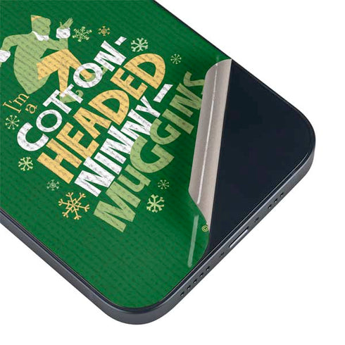 Elf Cotton Headed Ninny Muggins iPhone 15 Skin