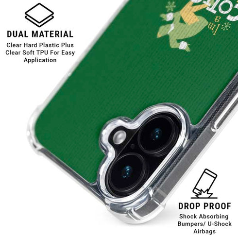 Elf Cotton Headed Ninny Muggins iPhone 16 Clear Case