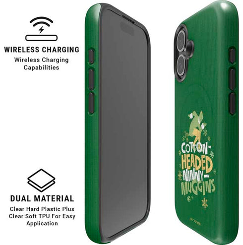 Elf Cotton Headed Ninny Muggins iPhone 16 Plus Magsafe Impact Case