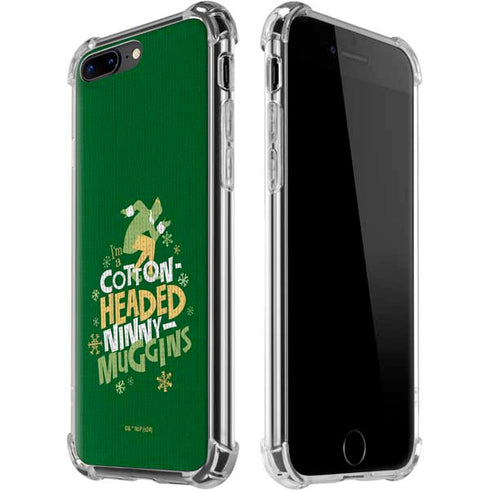 Elf Cotton Headed Ninny Muggins iPhone 7/8 Plus Clear Case