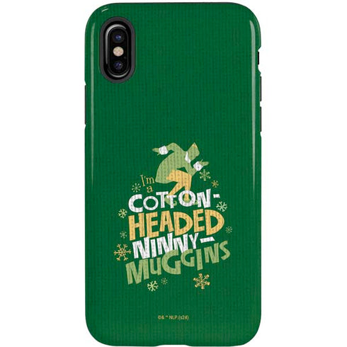 Elf Cotton Headed Ninny Muggins iPhone X Pro Case
