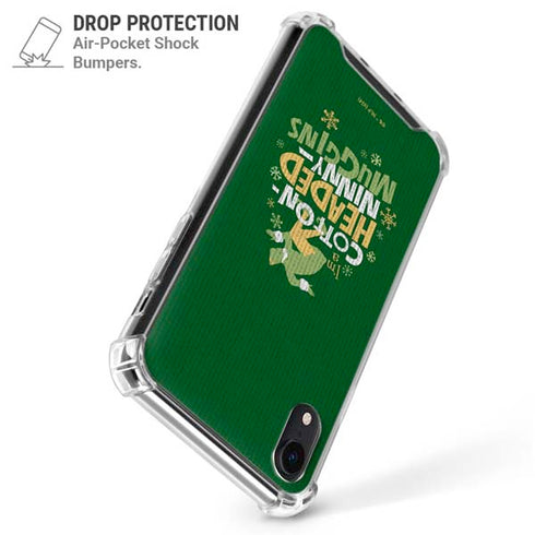 Elf Cotton Headed Ninny Muggins iPhone XR Clear Case