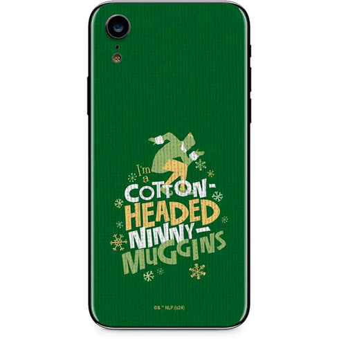 Elf Cotton Headed Ninny Muggins iPhone XR Skin