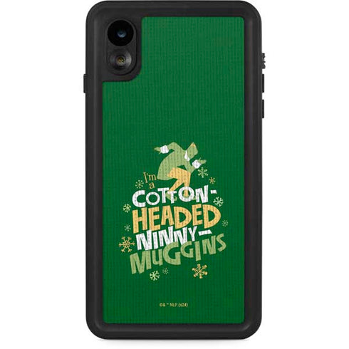 Elf Cotton Headed Ninny Muggins iPhone XR Waterproof Case