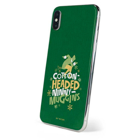 Elf Cotton Headed Ninny Muggins iPhone XS Max Skin