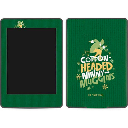 Elf Cotton Headed Ninny Muggins Amazon Kindle Skin