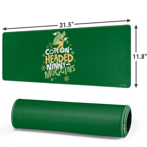 Elf Cotton Headed Ninny Muggins Gaming Mouse Pad
