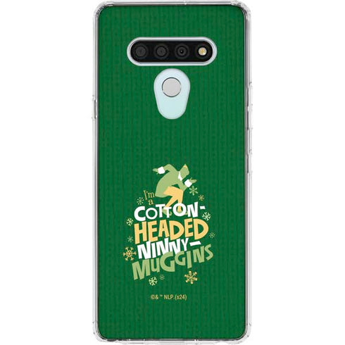 Elf Cotton Headed Ninny Muggins LG Stylo 6 Clear Case