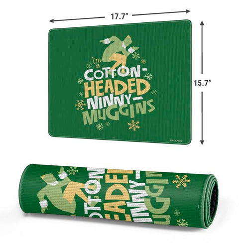 Elf Cotton Headed Ninny Muggins Gaming Mouse Pad
