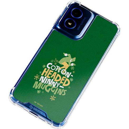 Elf Cotton Headed Ninny Muggins Moto G Play 4G (2024) Clear Case