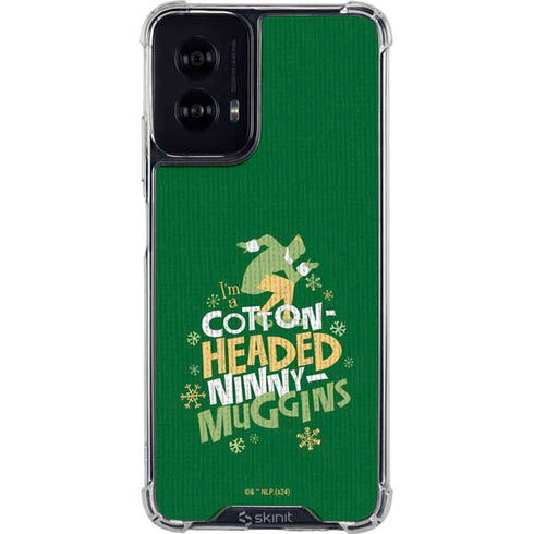 Elf Cotton Headed Ninny Muggins Moto G Power 5G (2024) Clear Case