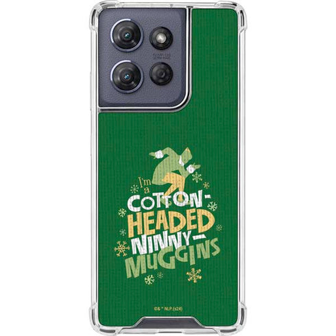 Elf Cotton Headed Ninny Muggins Moto G Power 5G (2025) Clear Case