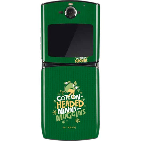 Elf Cotton Headed Ninny Muggins Motorola RAZR Skin
