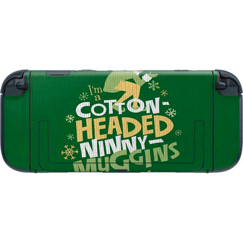 Elf Cotton Headed Ninny Muggins Nintendo Switch 2 (2025) with Joy-Con Skin