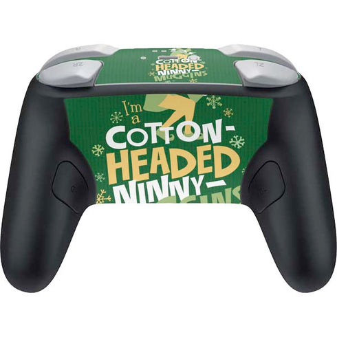 Elf Cotton Headed Ninny Muggins Nintendo Switch 2 (2025) Pro Controller Skin