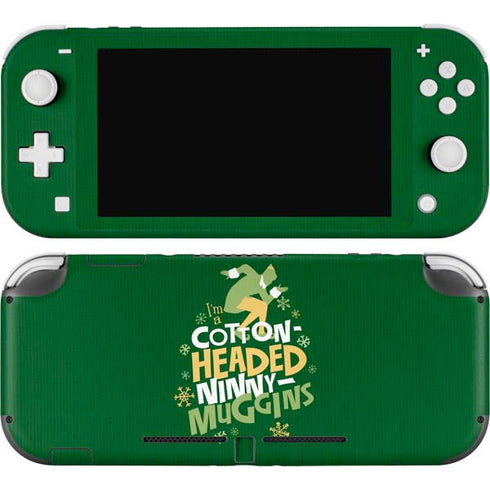 Elf Cotton Headed Ninny Muggins Nintendo Switch Lite Skin