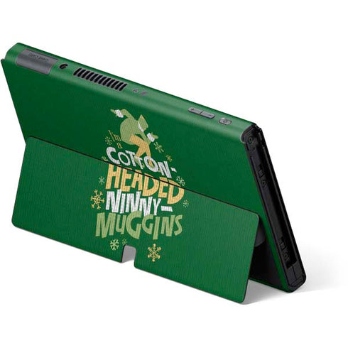 Elf Cotton Headed Ninny Muggins Nintendo Switch OLED (2021) Skin