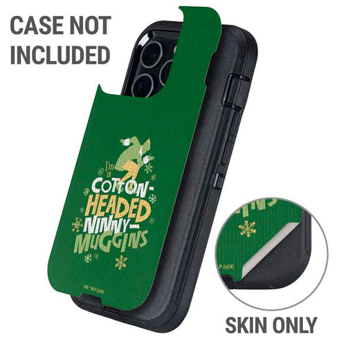 Elf Cotton Headed Ninny Muggins Otterbox Defender iPhone Skin