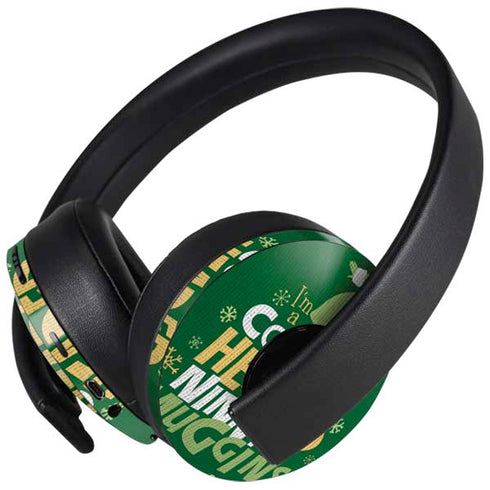 Elf Cotton Headed Ninny Muggins PlayStation 4 Gold Wireless Headset Skin