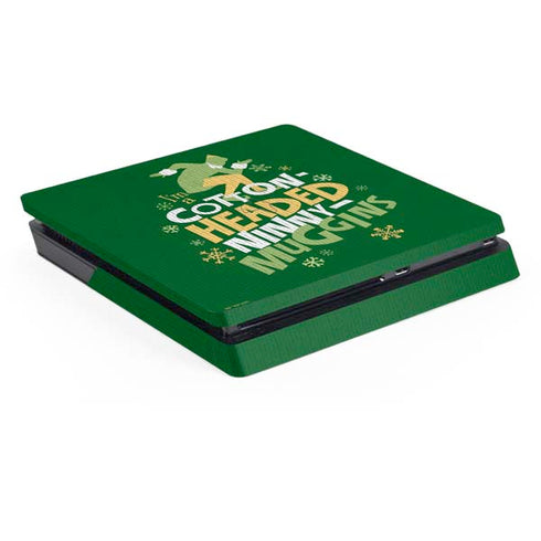 Elf Cotton Headed Ninny Muggins PS4 Slim Skin