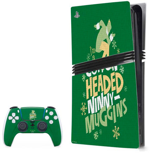 Elf Cotton Headed Ninny Muggins PlayStation PS5 Skins