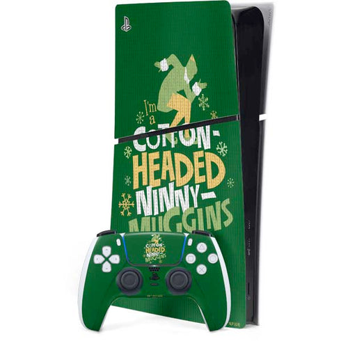 Elf Cotton Headed Ninny Muggins PlayStation PS5 Skins
