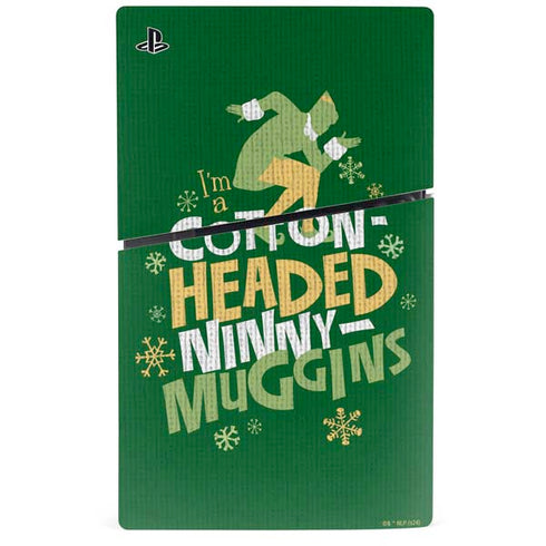 Elf Cotton Headed Ninny Muggins PS5 Slim Digital Edition Bundle Skin