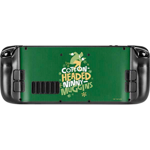 Elf Cotton Headed Ninny Muggins Steam Deck Handheld Gaming Computer OLED Skin
