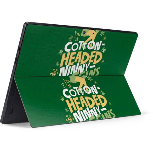 Elf Cotton Headed Ninny Muggins Surface Pro 7 Skin