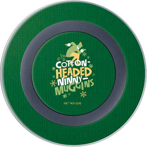 Elf Cotton Headed Ninny Muggins Wireless Charger Skin