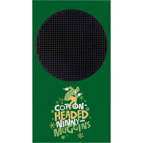 Elf Cotton Headed Ninny Muggins Xbox Series S Console Skin