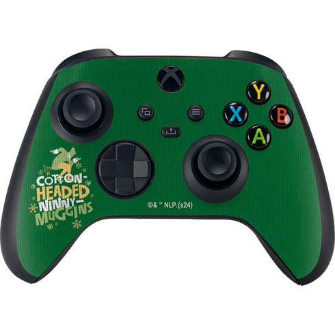 Elf Cotton Headed Ninny Muggins Xbox Series X Controller Skin