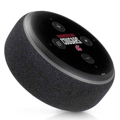Cougars Washington State Amazon Echo Dot 3 Skin