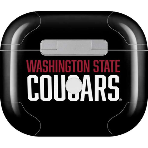 Washington State University Cougars Apple AirPods (3rd Gen 2021) Skin