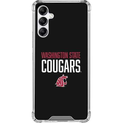 Washington State University Cougars Galaxy A14 5G Clear Case