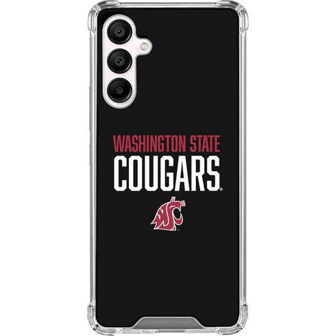 Washington State University Cougars Galaxy A16 5G Clear Case