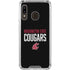 Washington State University Cougars Galaxy A30 Clear Case