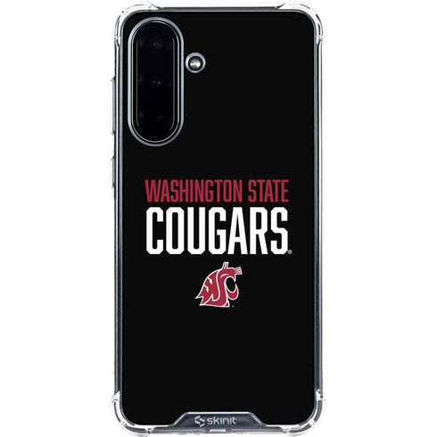 Washington State University Cougars Galaxy A36 5G Clear Case
