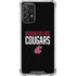 Washington State University Cougars Galaxy A72 5G Clear Case