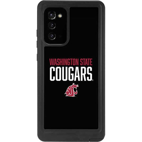 Washington State University Cougars Galaxy Note20 5G Waterproof Case