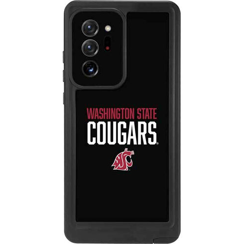 Washington State University Cougars Galaxy Note20 Ultra 5G Waterproof Case