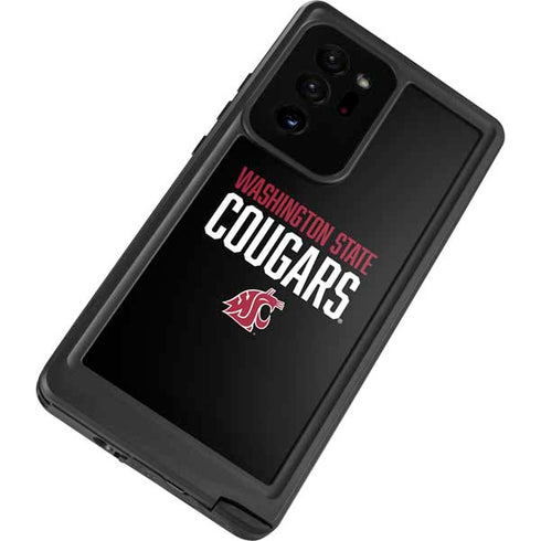 Washington State University Cougars Galaxy Note20 Ultra 5G Waterproof Case