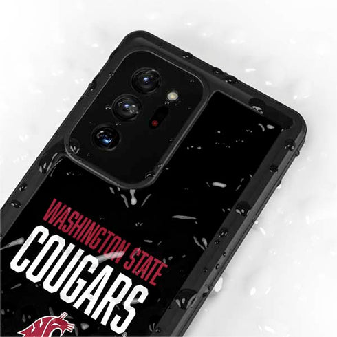 Washington State University Cougars Galaxy Note20 Ultra 5G Waterproof Case