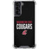 Washington State University Cougars Galaxy S21 5G Clear Case